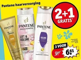 Kruidvat Shampoo volume + body aanbieding