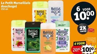 Kruidvat Douchegel wild bio blueberry aanbieding