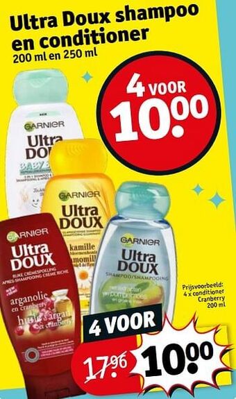 Kruidvat Conditioner cranberry aanbieding