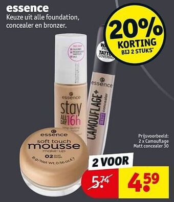 Kruidvat Camouflage matt concealer 30 aanbieding