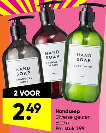Big Bazar Handzeep aanbieding