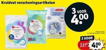 Kruidvat Matrasbeschermer aanbieding