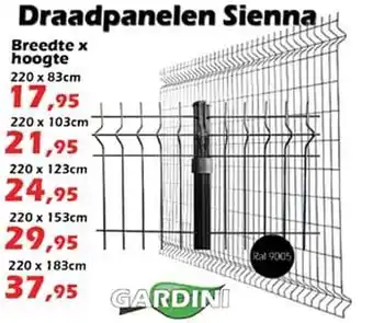 Draadpanelen sienna