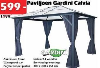 Paviljoen gardini calvia