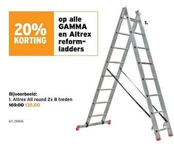 GAMMA Altrex all round 2x 8 treden aanbieding