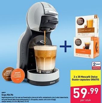 ALDI Krups mini me aanbieding