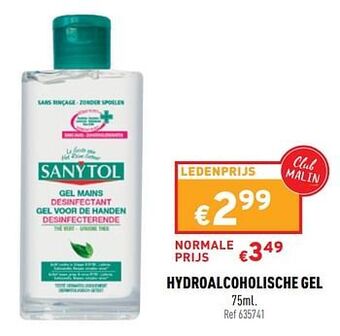 Trafic Hydroalcoholische gel aanbieding