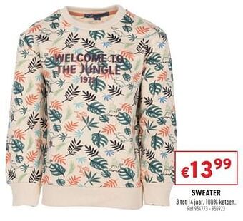 Trafic Sweater aanbieding
