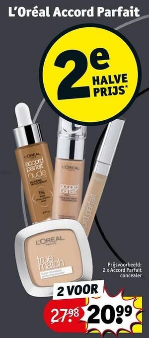Kruidvat Accord parfait concealer aanbieding