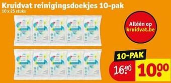 Kruidvat Kruidvat reinigingsdoekjes aanbieding