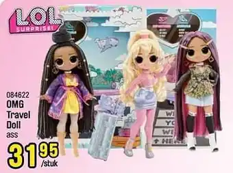 Happyland Omg travel doll aanbieding