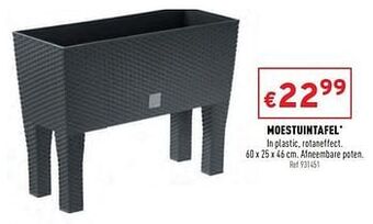 Trafic Moestuintafel aanbieding