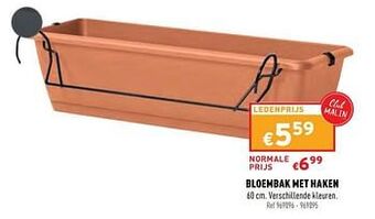 Trafic Bloembak met haken aanbieding