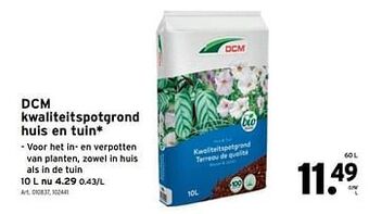 GAMMA Dcm kwaliteitspotgrond huis en tuin aanbieding