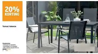 GAMMA Tuinset valencia standenstoel aanbieding
