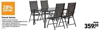 GAMMA Tuinset nantes aanbieding