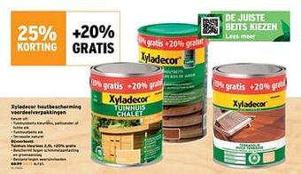 GAMMA Xyladecor houtbescherming voordeelverpakkingen aanbieding