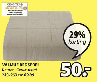 Jysk Valmue Bedsprei aanbieding