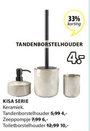 Jysk Kisa Serie aanbieding