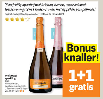 Albert Heijn Undurraga sparkling aanbieding