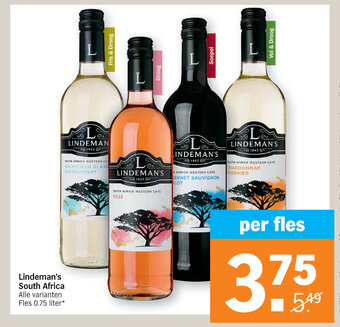 Albert Heijn Lindeman's South Africa aanbieding