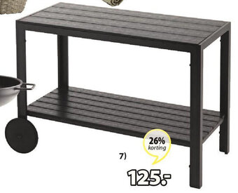 Jysk Vallebo Trolley aanbieding