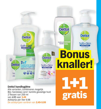 Albert Heijn Dettol handhygiëne aanbieding