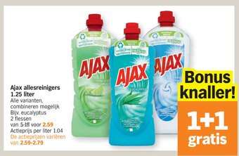 Ajax allesreinigers 1.25 liter