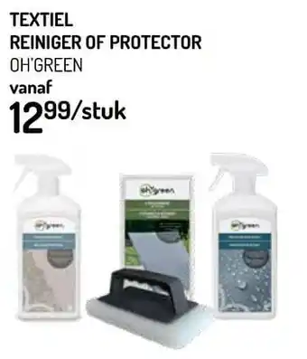 Textiel reiniger of protector oh`green