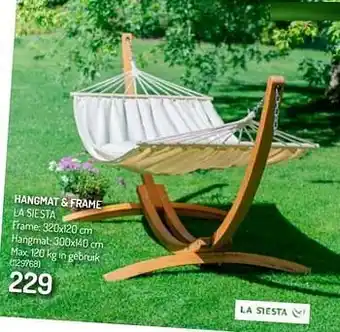 Hangmat + frame la siesta