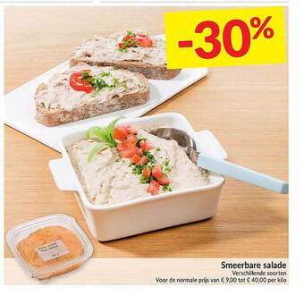 Intermarché Smeerbare Salade aanbieding