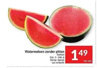 Watermeloen Zonder Pitten Fashion