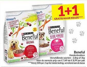 Intermarché Beneful Hondenbrokken aanbieding
