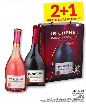Intermarché Jp. Chenet aanbieding
