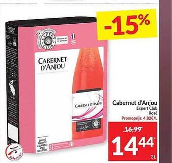 Intermarché Cabernet D'anjou Expert Club aanbieding