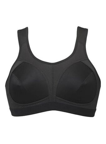 HEMA HEMA Sportbh Heavy Support B-F Zwart (zwart) aanbieding