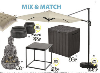 Jysk Trondheim Zwevende Parasol aanbieding