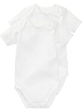 HEMA HEMA 2-pak Baby Romper Wit (wit) aanbieding