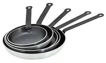 Makro Metro Professional Pannenset zilver 5 stuks aanbieding