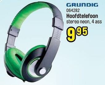 Happyland Grundig hoofdtelefoon aanbieding