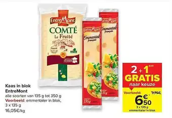 Hyper Carrefour Kaas In Blok aanbieding