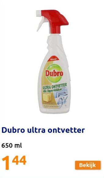 Dubro ultra ontvetter