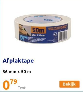 Afplaktape