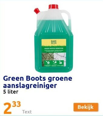 Action Green Boots groene aanslagreiniger aanbieding
