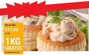 Budgetslager Vol au vent aanbieding