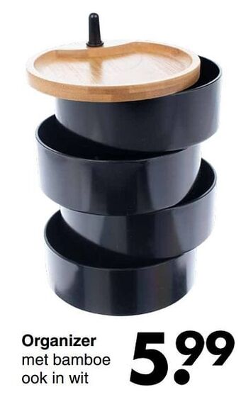 Wibra Organizer aanbieding