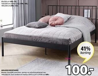 Jysk Abildro bedframe aanbieding