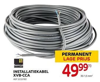 Brico Installatiekabel xvb-cca aanbieding