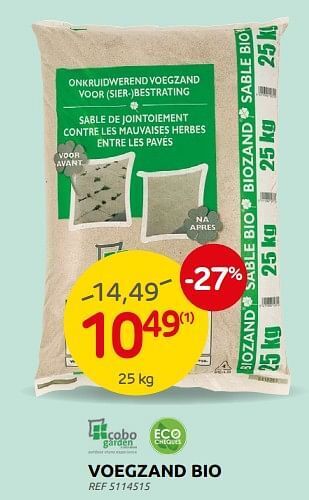 Brico Voegzand bio aanbieding