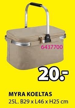 Jysk Myra koeltas aanbieding
